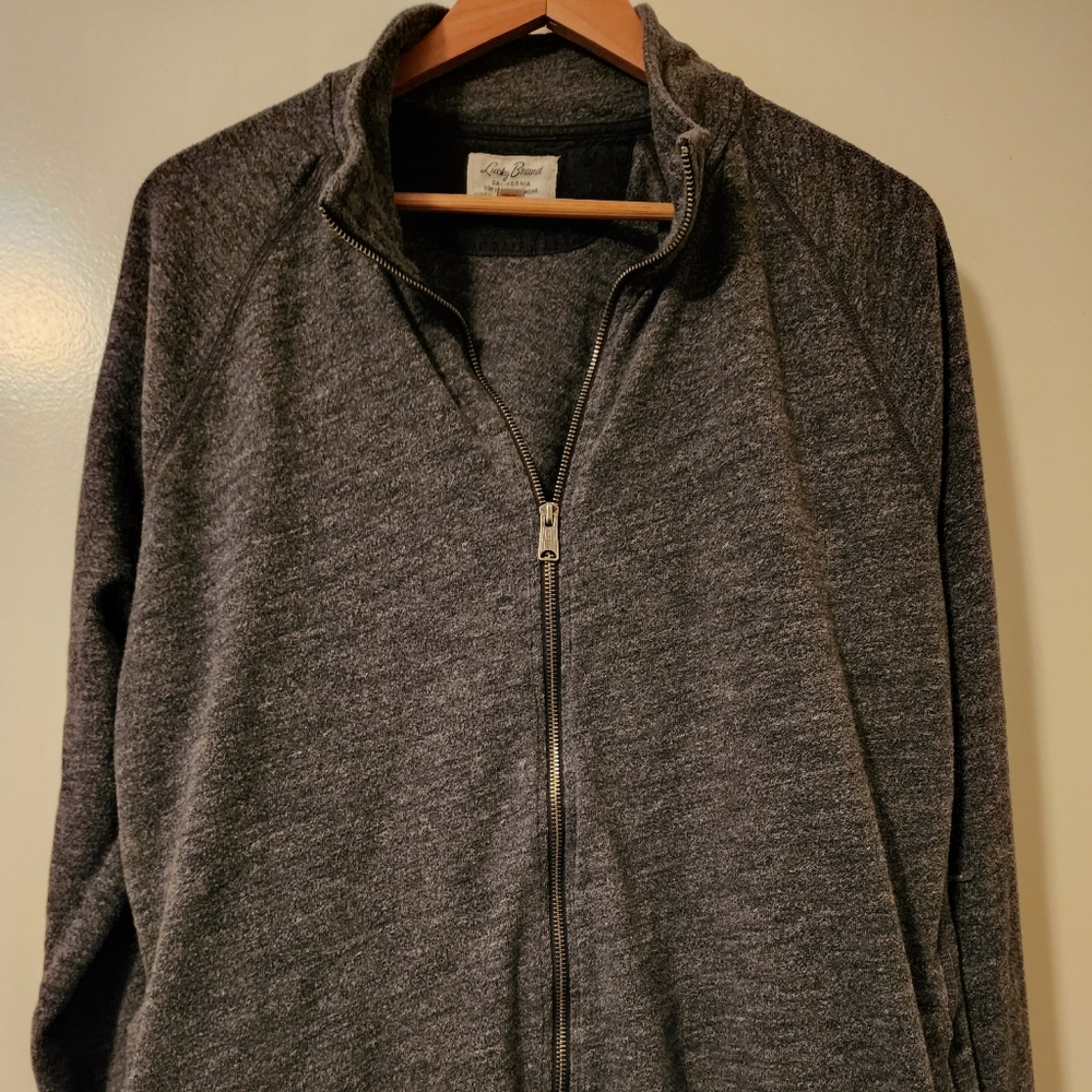 XXL Lucky Brand zip up sweater